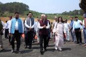 Shri Ajay Kumar Bhalla inspects NSU campus, Koutruk